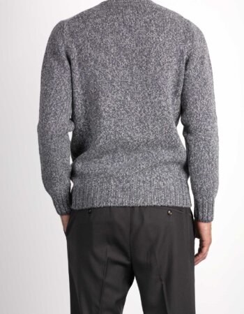 GRAN SASSO-MAGLIA GIROCOLLO-GR1015825701 MELANGE