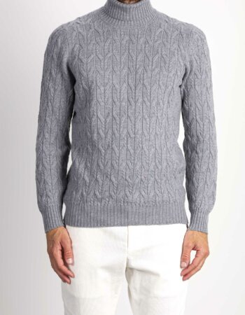 GRAN SASSO-MAGLIA DOLCEVITA-GR1316614271 GRIGIO