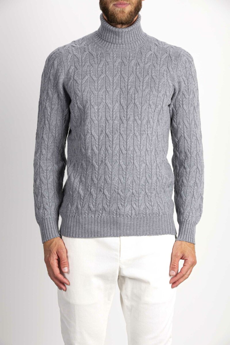 GRAN SASSO-MAGLIA DOLCEVITA-GR1316614271 GRIGIO