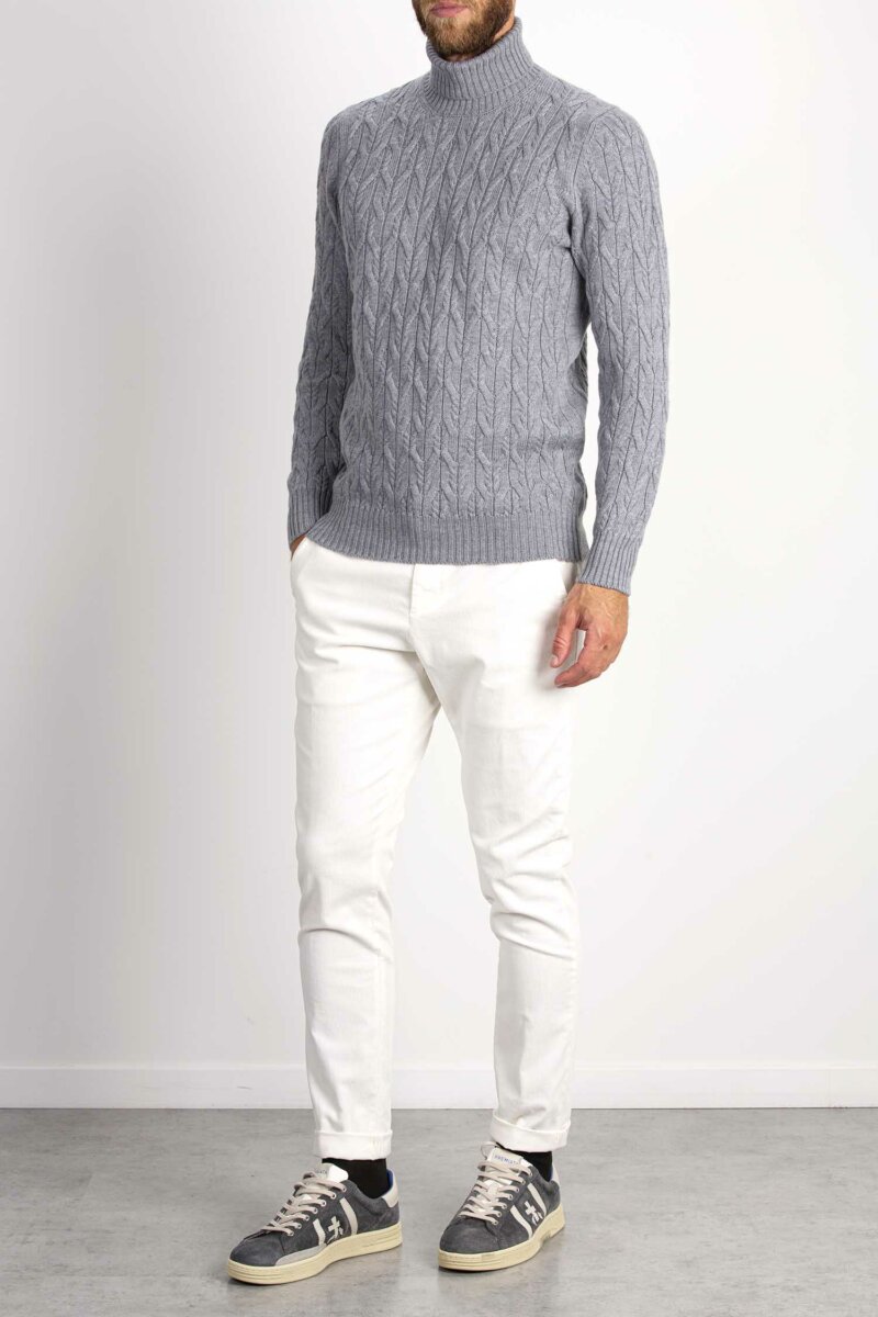 GRAN SASSO-MAGLIA DOLCEVITA-GR1316614271 GRIGIO