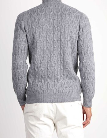 GRAN SASSO-MAGLIA DOLCEVITA-GR1316614271 GRIGIO