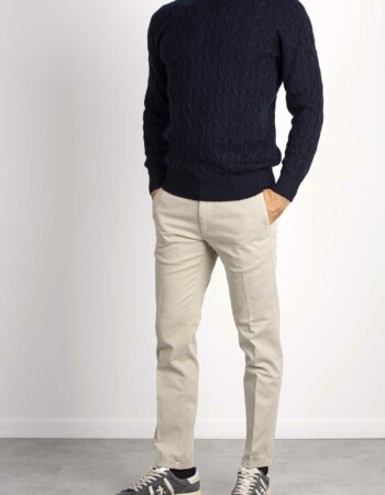 GRAN SASSO-MAGLIA DOLCEVITA-GR1316614271 NAVY
