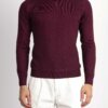 GRAN SASSO-MAGLIA GIROCOLLO-GR5516722792A23 BORDEAUX