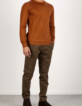 GRAN SASSO-MAGLIA GIROCOLLO-GR5516722792A23 MATTONE