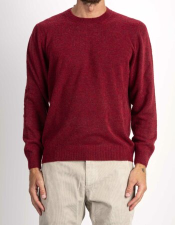 GRAN SASSO-MAGLIA GIROCOLLO-GR5716724001 BORDEAUX