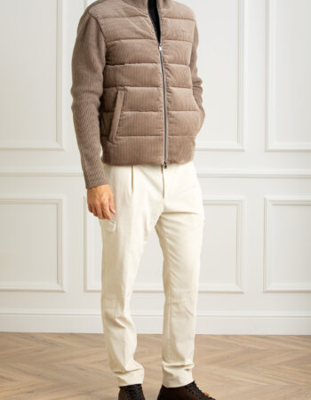 HARMONT & BLAINE-BOMBER IN VELLUTO IN PIUMA-HAK0M2280406091 LONTRA