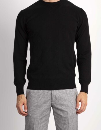 HOSIO-MAGLIA GIRO DIAGONAL F14-HO108M01 NERO