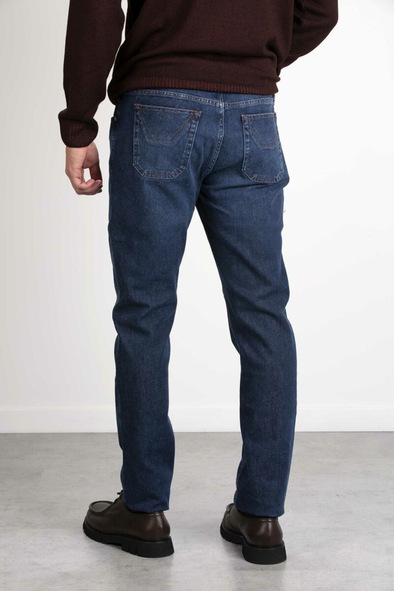 JECKERSON-JEANS JORDAN 5 TASCHE SLIM-JEUPPA078JORDA001 BLU