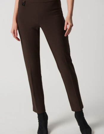 JOSEPH RIBKOFF-PANTALONI DONNA-JO144092F24 MOCHA