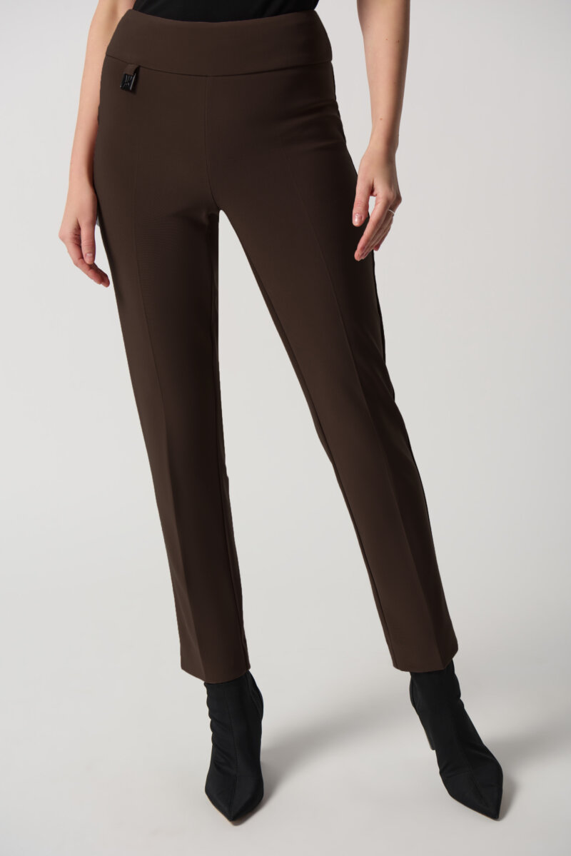 JOSEPH RIBKOFF-PANTALONI DONNA-JO144092F24 MOCHA