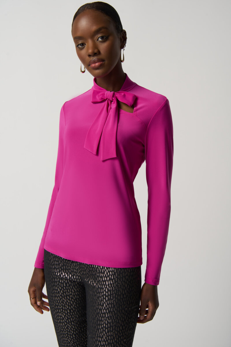 JOSEPH RIBKOFF-TOP CON FIOCCO-JOS233132 OPULENCE