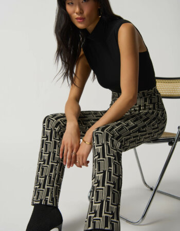 JOSEPH RIBKOFF-PANTALONE FANTASIA-JOS233251 NERO