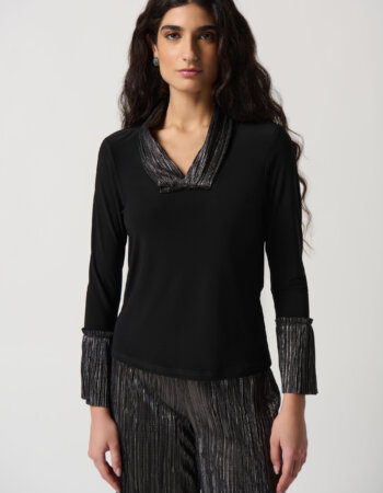 JOSEPH RIBKOFF-CASACCA C/MOTIVO-JOS234139 NERO.
