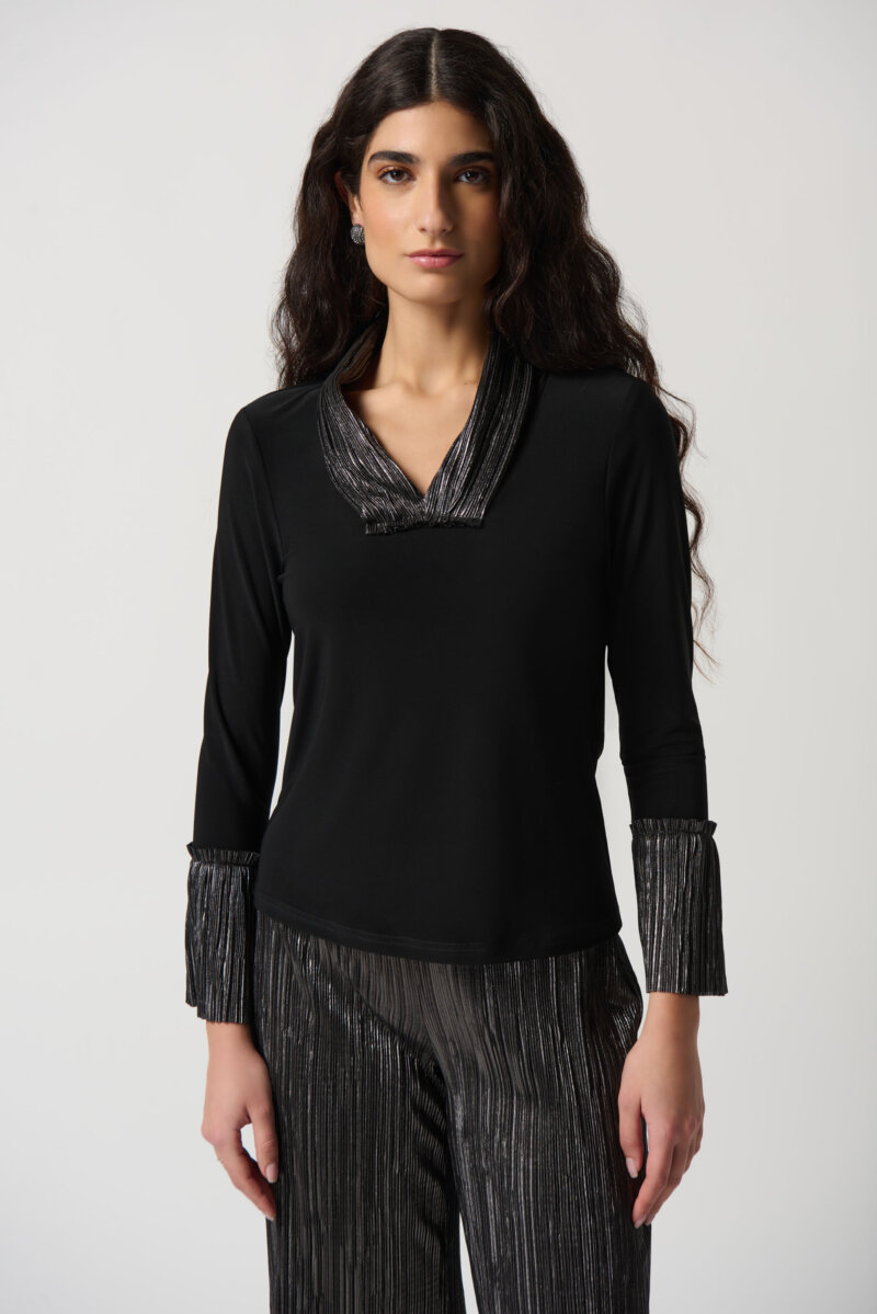 JOSEPH RIBKOFF-CASACCA C/MOTIVO-JOS234139 NERO.