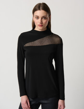 JOSEPH RIBKOFF-CASACCA C/SWAROSKI-JOS234250 NERO