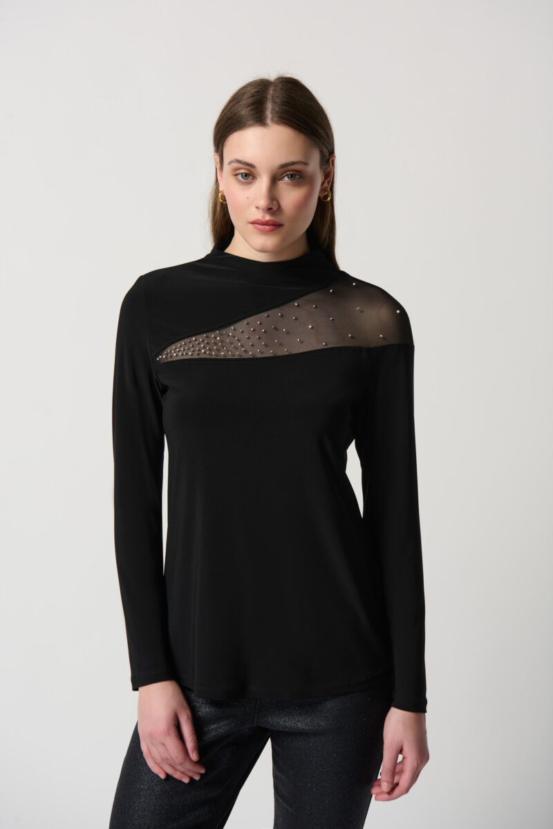 JOSEPH RIBKOFF-CASACCA C/SWAROSKI-JOS234250 NERO