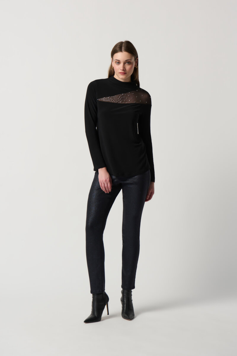 JOSEPH RIBKOFF-CASACCA C/SWAROSKI-JOS234250 NERO