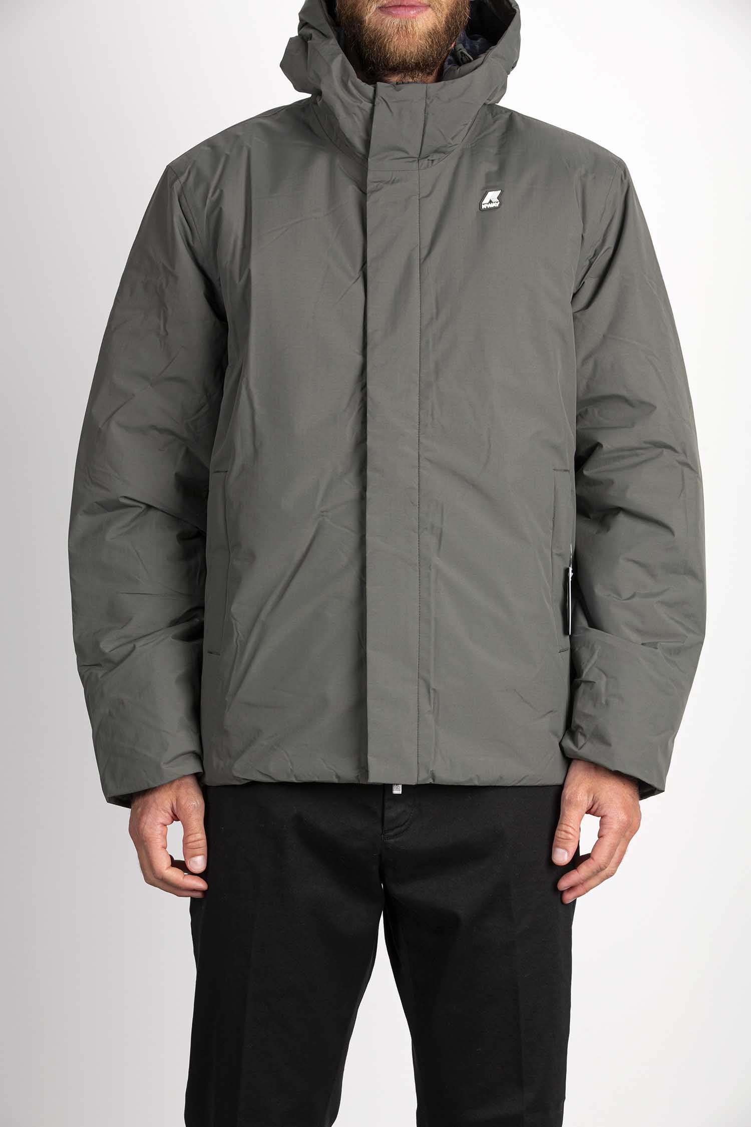 K-WAY GIUBBINO JACK RIPSTOP PRIME MARMOTTA Uomo K-WAY-GIUBBINO JACK RIPSTOP PRIME MARMOTTA-KWK3127RW GREEN