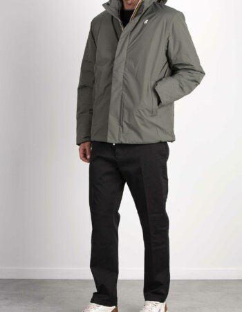 K-WAY-GIUBBINO JACK RIPSTOP PRIME MARMOTTA-KWK3127RW GREEN