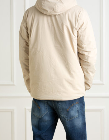 K-WAY-GIUBBINO JACK ST CALDO DOPPIO-KWK6128VW BEIGE