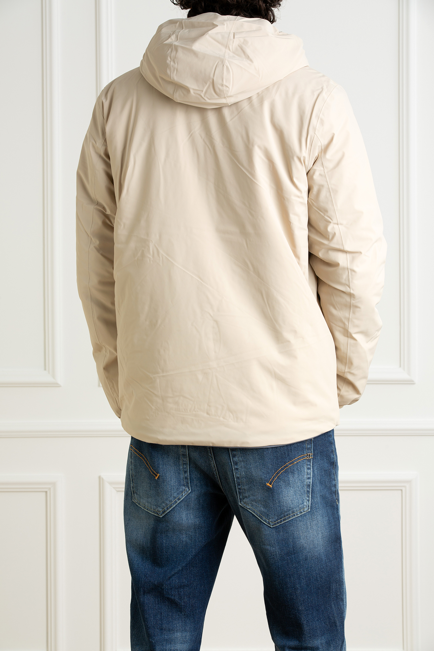 K-WAY GIUBBINO JACK ST CALDO DOPPIO Uomo K-WAY-GIUBBINO JACK ST CALDO DOPPIO-KWK6128VW BEIGE