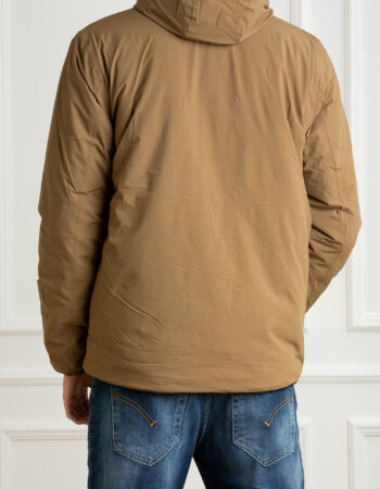 K-WAY-GIUBBINO JACK ST CALDO DOPPIO-KWK6128VW BROWN