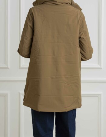 K-WAY-GIUBBINO MARLA ST CALDO-KWK7125LW BROWN