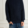 K-WAY-GIUBBINO MISTO LANA MERINO VERIN-KWK8133PW BLUE