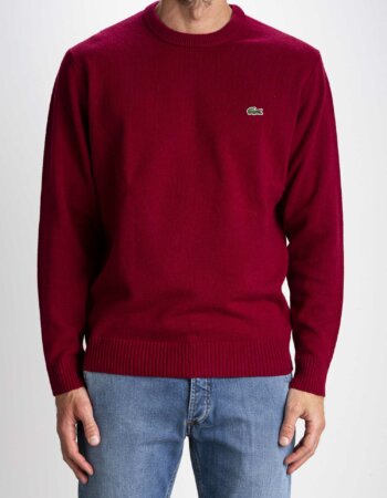 LACOSTE-MAGLIA GIRO MERINOS-LCAH1988 BORDO