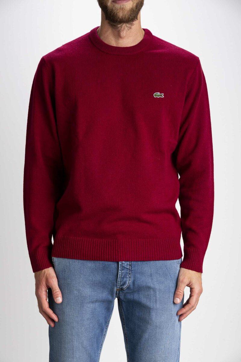 LACOSTE-MAGLIA GIRO MERINOS-LCAH1988 BORDO
