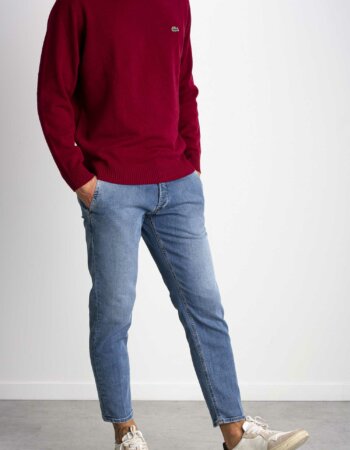 LACOSTE-MAGLIA GIRO MERINOS-LCAH1988 BORDO