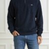 LACOSTE-FELPA UOMO-LCSH1927 BLU