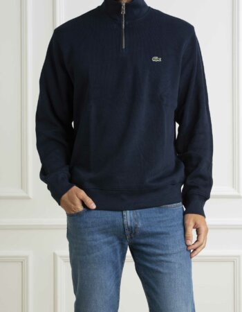 LACOSTE-FELPA UOMO-LCSH1927 BLU