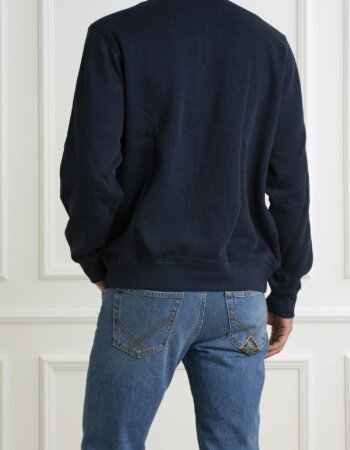 LACOSTE-FELPA UOMO-LCSH1927 BLU
