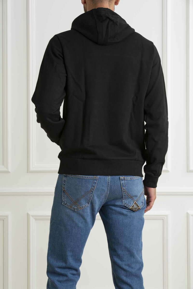 LACOSTE-FELPA UOMO-LCSH5027 NERO