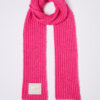 LIU JO-SCIARPA MAGLIA TAG-LJ2F3006M0300 PINK