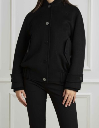 LIU JO-BOMBER OVER-LJCF4006T3540 NERO
