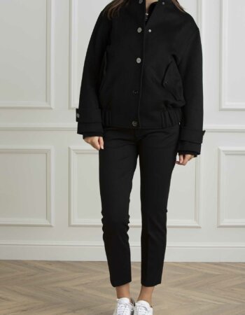 LIU JO-BOMBER OVER-LJCF4006T3540 NERO
