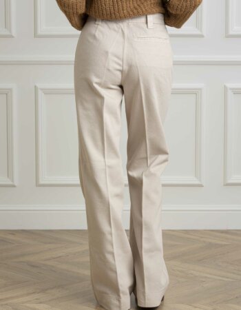 LIU JO-PANT.STRAIGHT T.C.-LJCF4188T4264 GREIGE