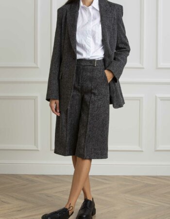 LIU JO-BLAZER STRAIGHT-LJCF4323T2634 BLACK