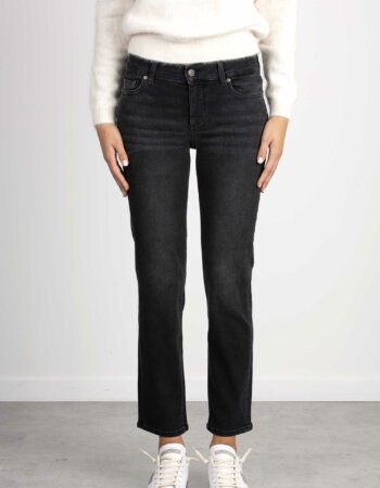 LIU JO-JEANS AUTHENTIC SLIM ANKLE R.W.-LJUF3066D4615 BLACK