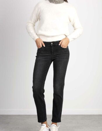 LIU JO-JEANS AUTHENTIC SLIM ANKLE R.W.-LJUF3066D4615 BLACK