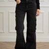 LIU JO-CARGO TASCONI SPALMATO H.W.-LJUF4102D4854 BLACK