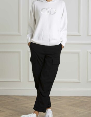 LIU JO-MAGLIA CHIUSA M/L-LJWF4175MS49I BIANCO