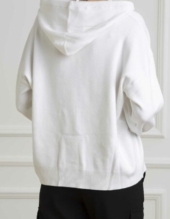 LIU JO-MAGLIA CHIUSA M/L-LJWF4175MS49I BIANCO