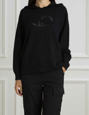 LIU JO-MAGLIA CHIUSA M/L-LJWF4175MS49I NERO