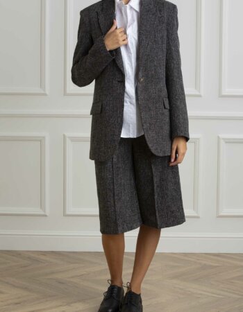 LIU JO-CAMICIA OVER Bco/borchiette-LJWF4199T3904 BCO