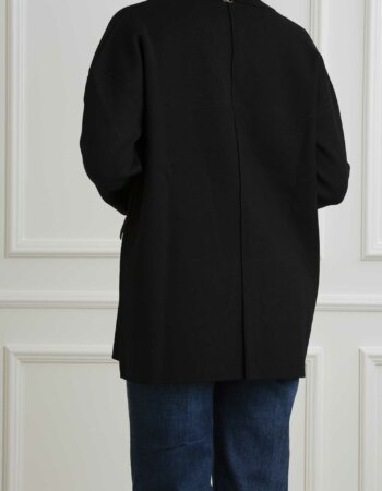 LIU JO-MAGLIA APERTA M/L-LJWF4424MS99E NERO