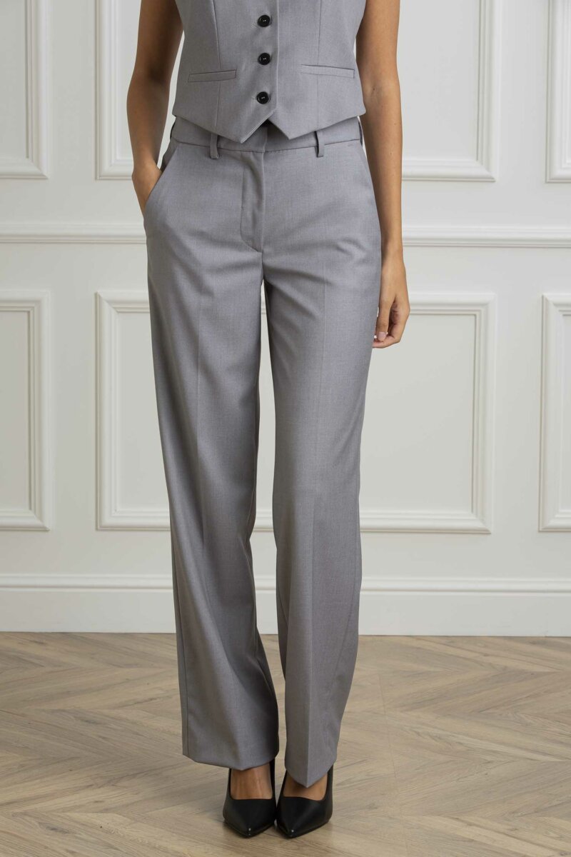 LIU JO-PANTALONE CHINO-LJWF4447T2627 FROZEN