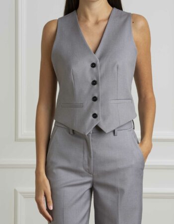 LIU JO-GILET DANDY-LJWF4484T2627 FROZEN